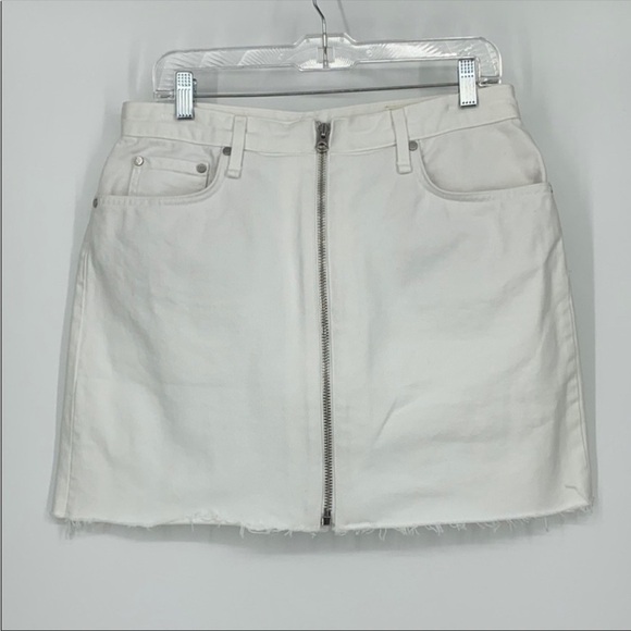 Rag & Bone Denim Anna Mini Skirt - Picture 1 of 8